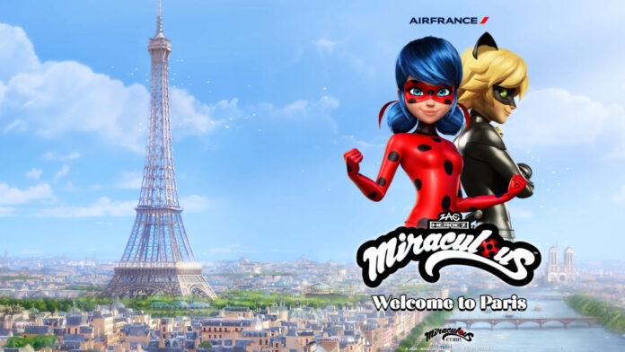 Air France تطلق حلقة خاصّة من Miraculous على رحلاتها