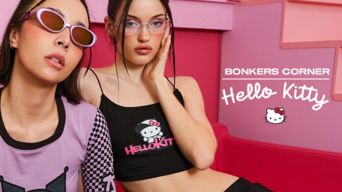 Bonkers Corner تطلق مجموعة جديدة مع Hello Kitty