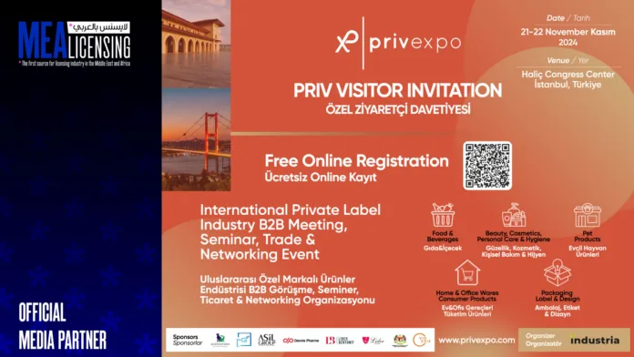 MEA Licensing الشريك الإعلامي الرسمي لمعرض PRIVEXPO 2024 في إسطنبول