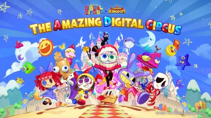 صورة التعاون الرسمي بين CookieRun و The Amazing Digital Circus من بيان Devsisters