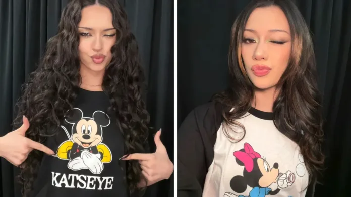 قطعتان من أزياء Disney و KATSEYE تحملان شخصيتي Mickey و Minnie ضمن مجموعة ملابس بالتعاون مع Complex